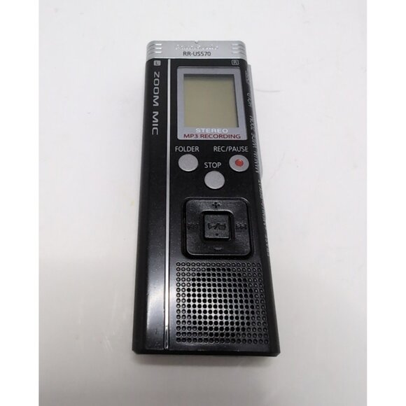 Panasonic RR-US570 Digital Voice Recorder Tested 287 Hours 1GB TESTED Works - Picture 2 of 12